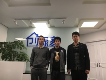 熱烈祝賀樂(lè)清楊總、尹總、王總成功加盟創(chuàng)綠家！