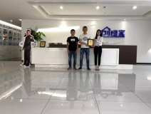 熱烈祝賀陽總簽約創(chuàng)綠家四川省瀘州市區(qū)級代理！